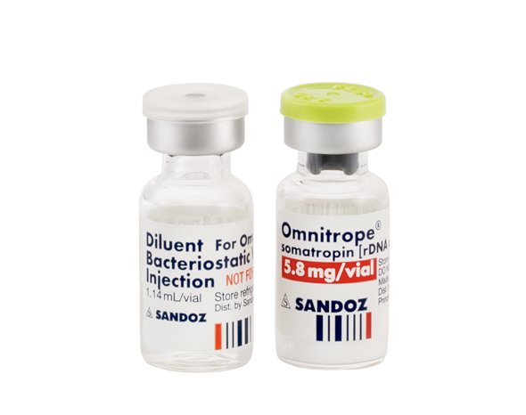 Omnitrope with diluent